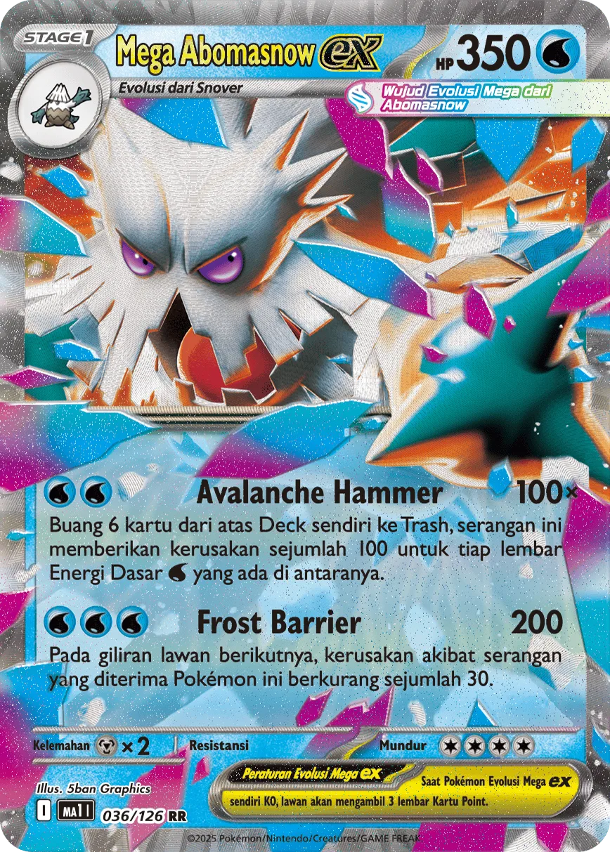 Mega Abomasnow ex
