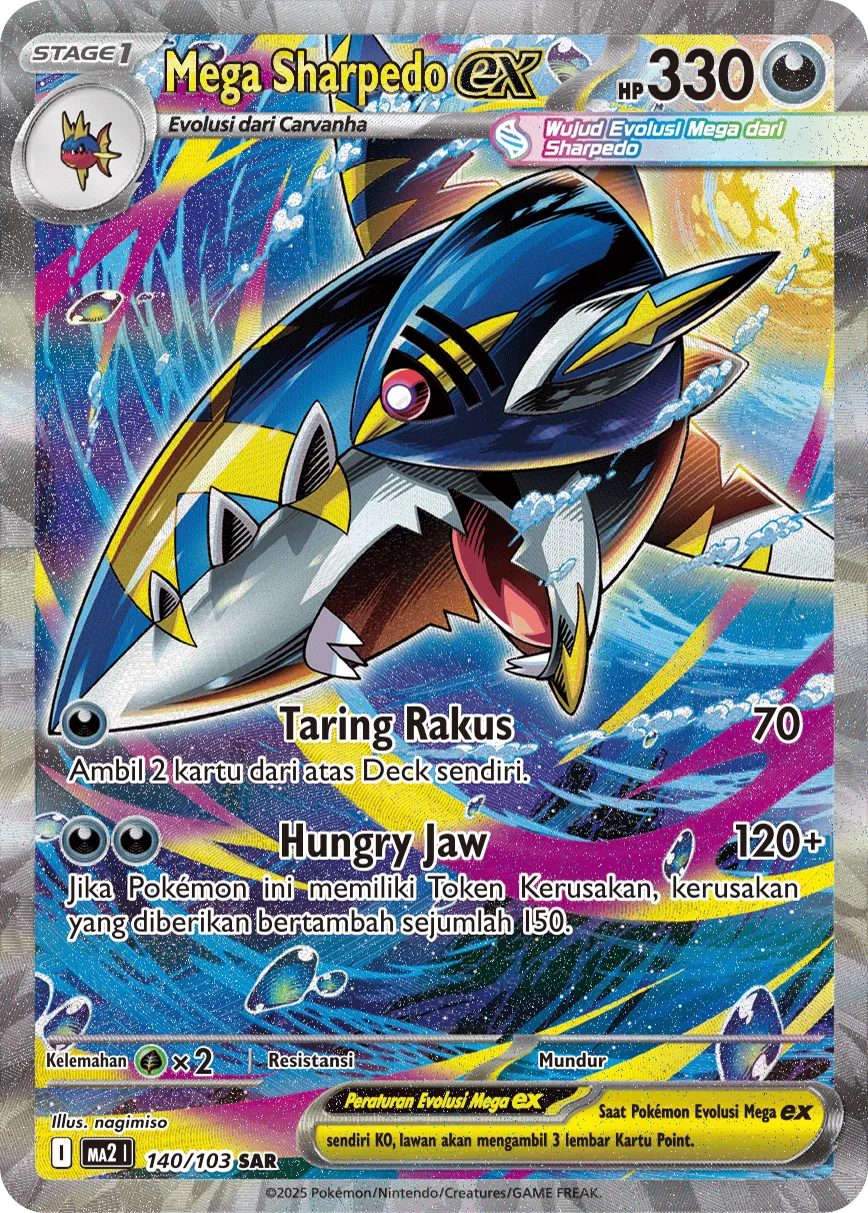 Mega Sharpedo ex